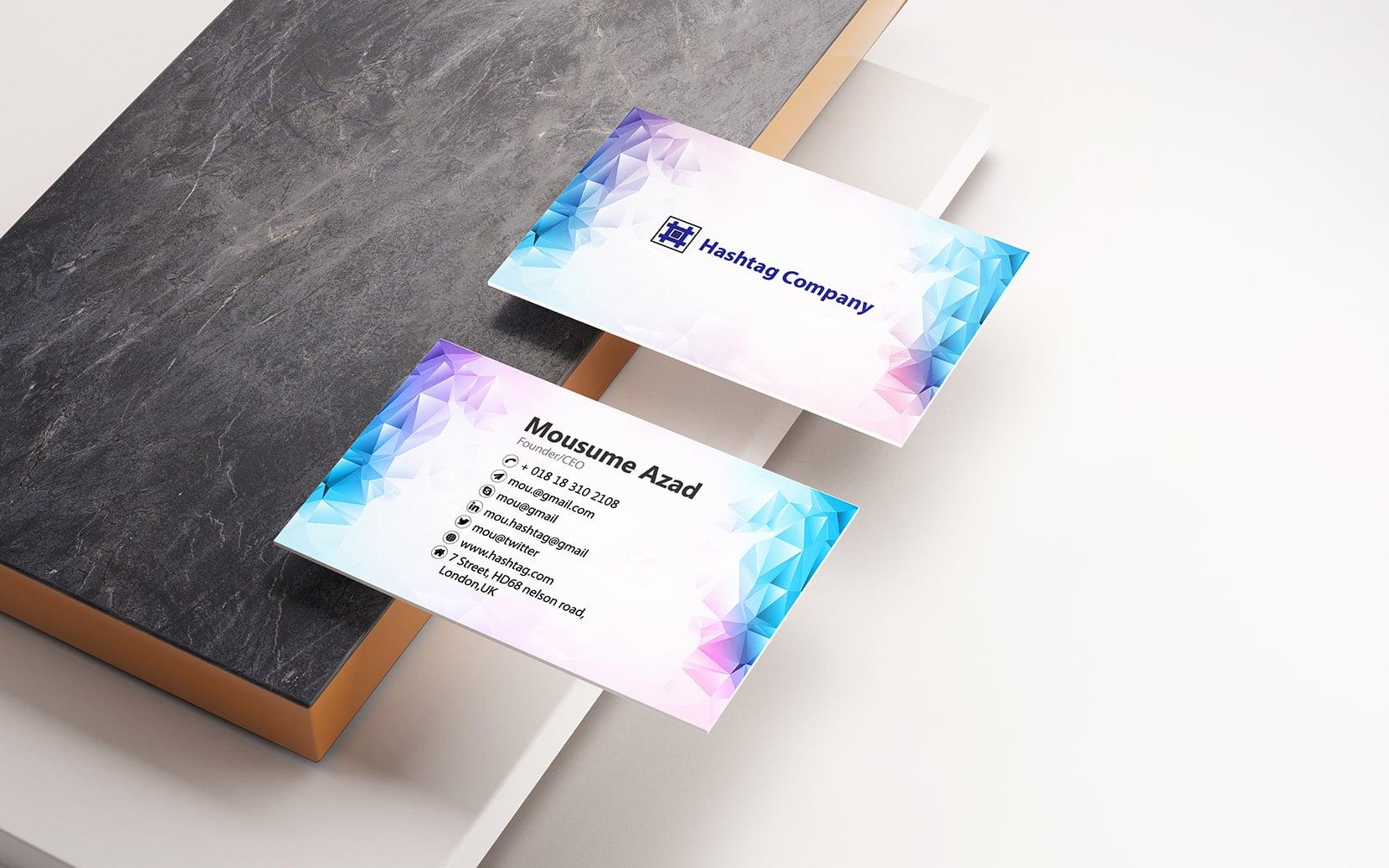 I Can Create Customized Professional Business Card 