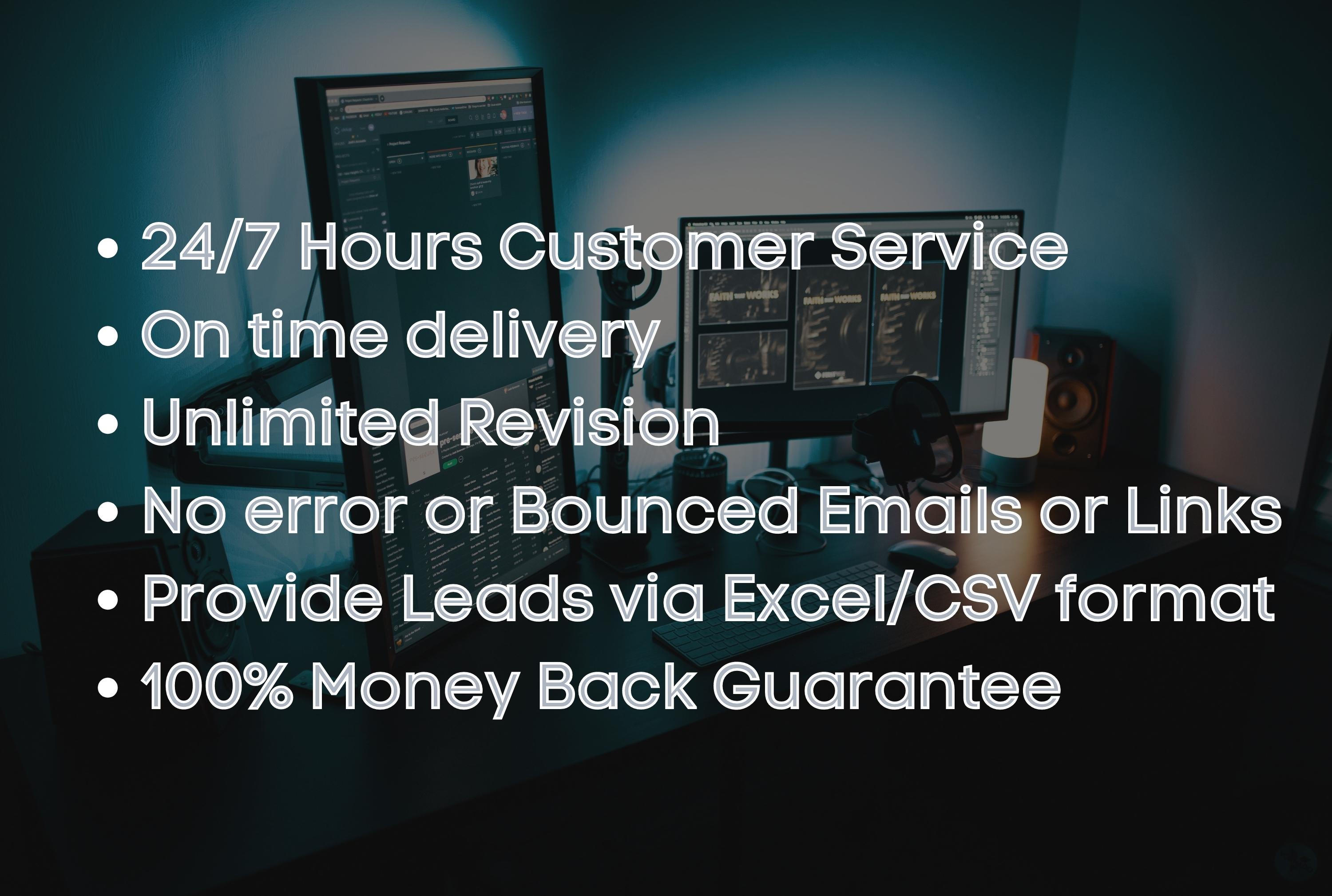 I will do linkedin lead generation and targeted b2b lead generation