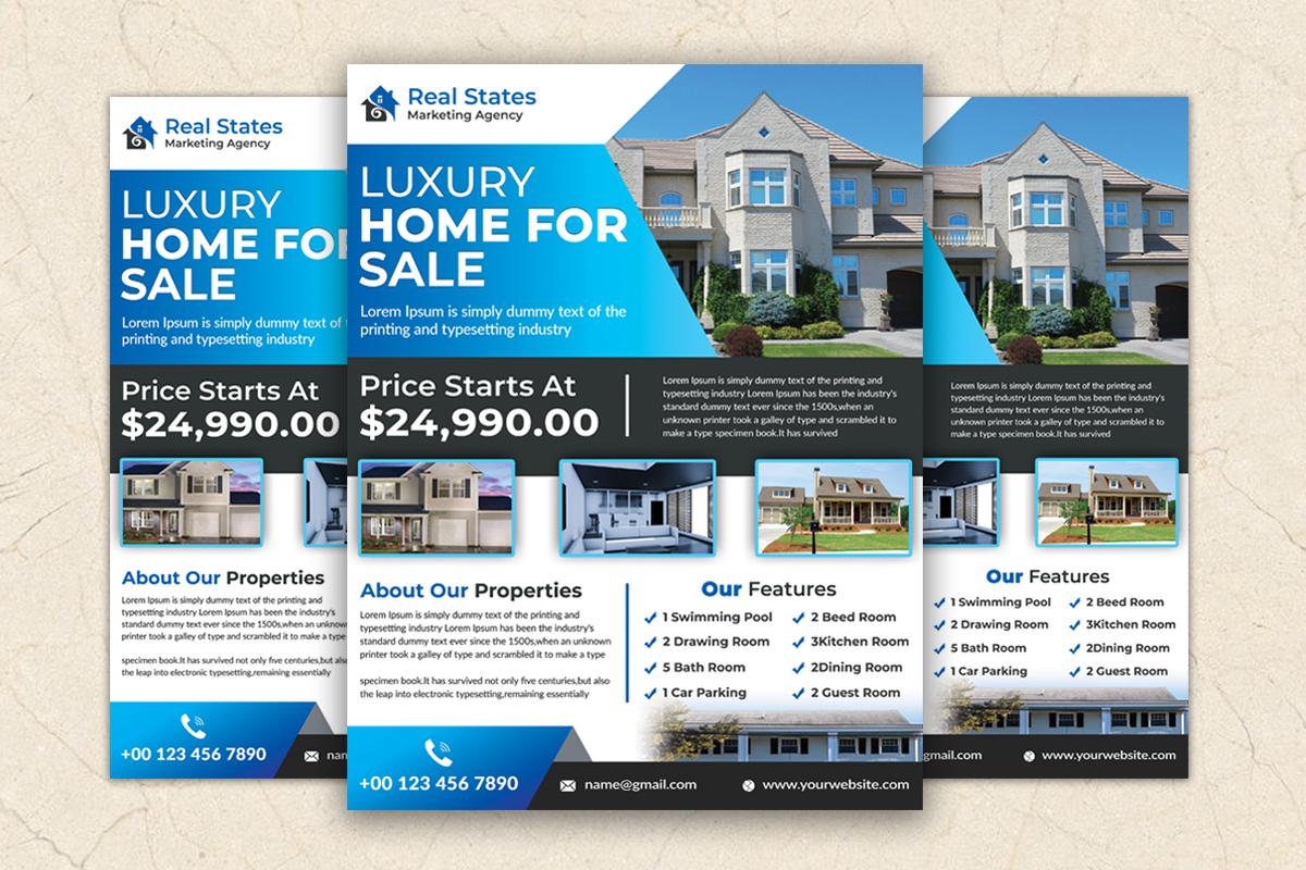 I will design professional real estate postcard or eddm postcard