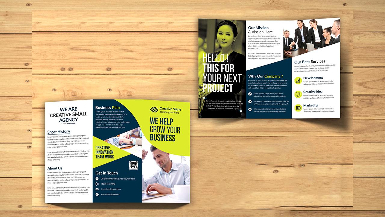 I will design professional corporate business flyer
