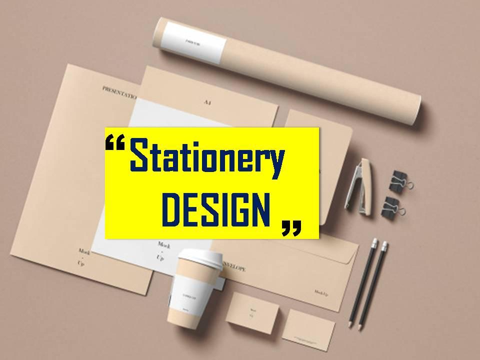 I will Design professional logo business card, letterhead and stationery design