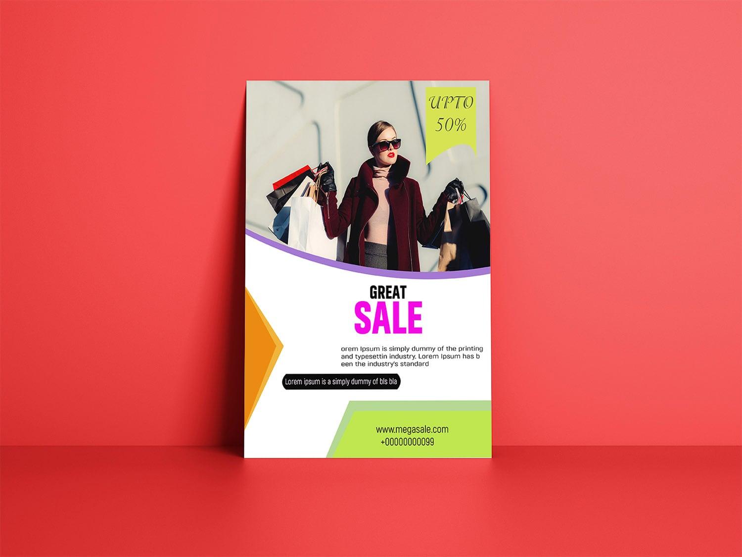 I can make cretive flyers within 3 hours