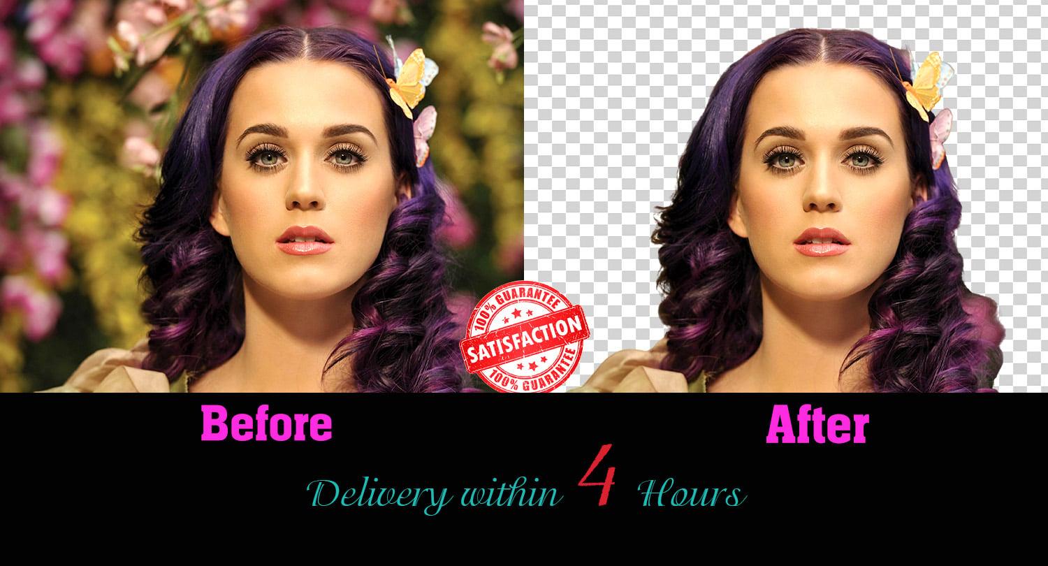 I will do any kind of professional background remove or change in 1 hour