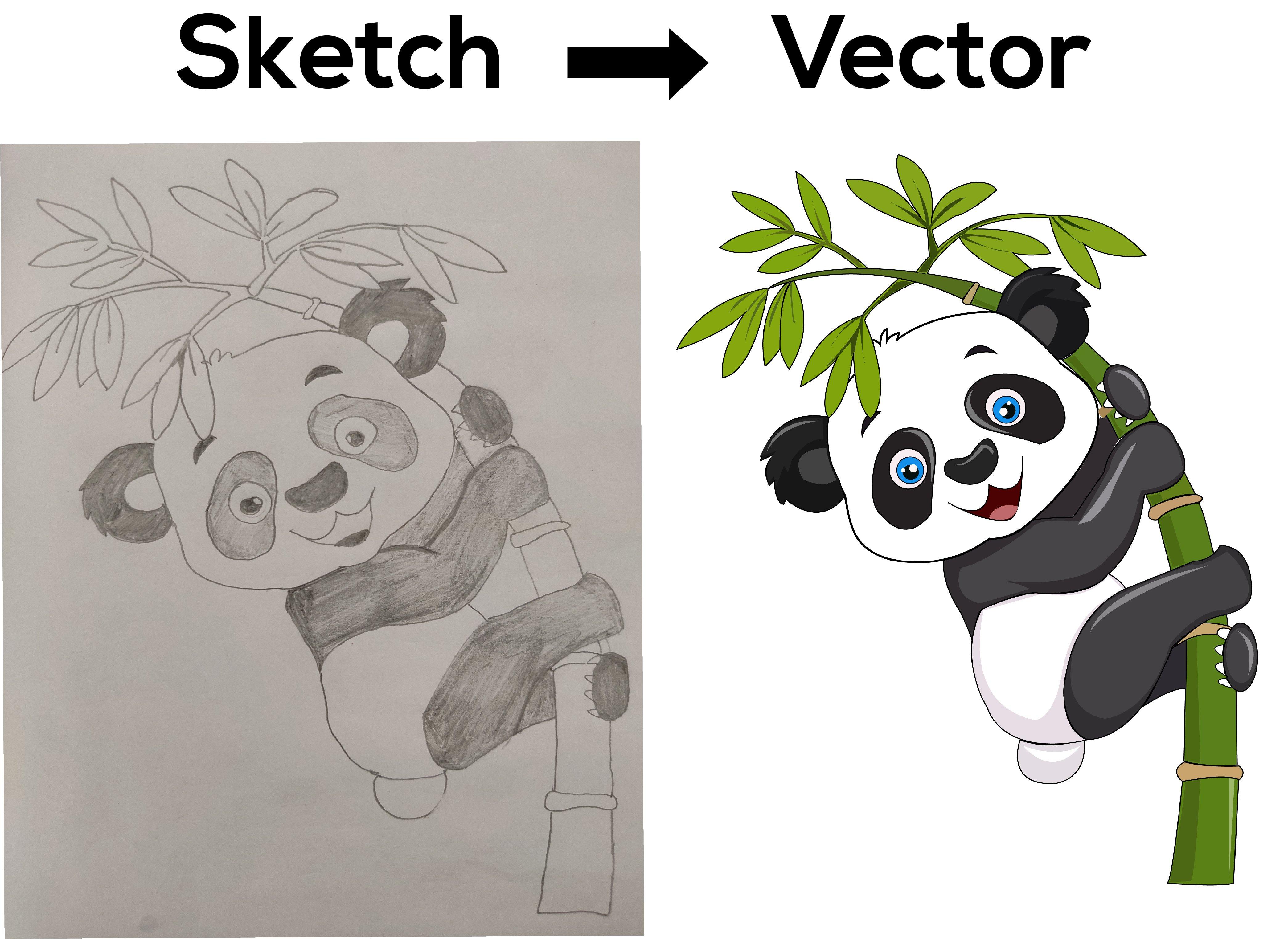  I will turn your sketch, logo or any idea into vector