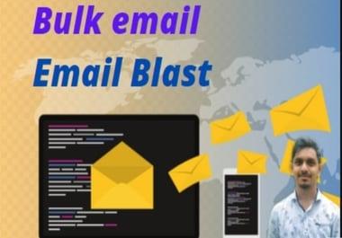 I will collect 1000 bulk email,send bulk email for email marketing