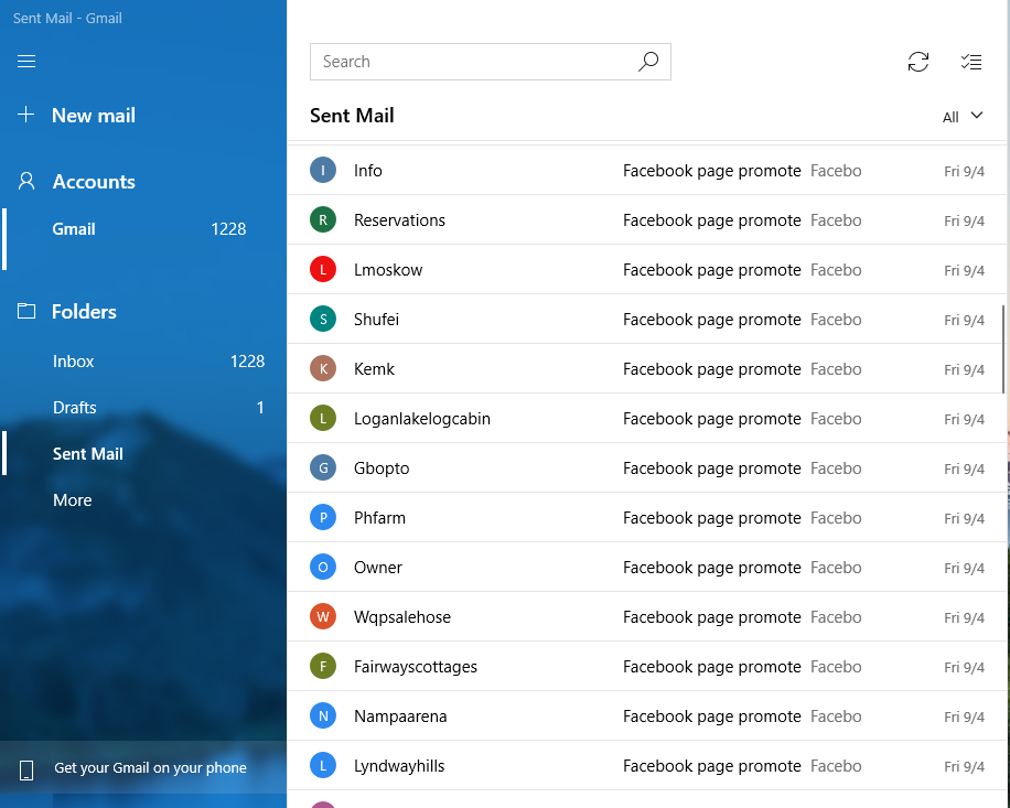 I will send Manually Email (one by one)