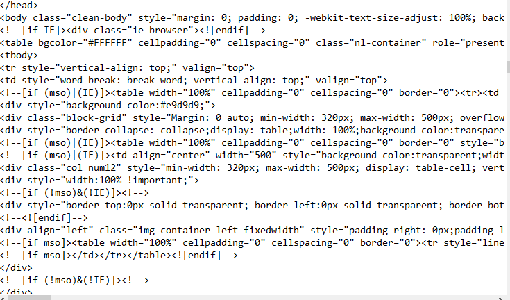 I will design a professional HTML email template.