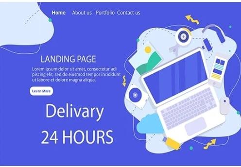 I will create wordpress modern landing page design