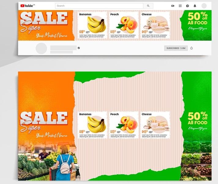 I will design Facebook/Youtube cover or any social media banner