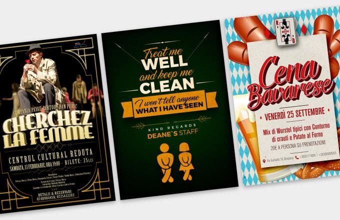  I will design the perfect flyer or brochure for your business