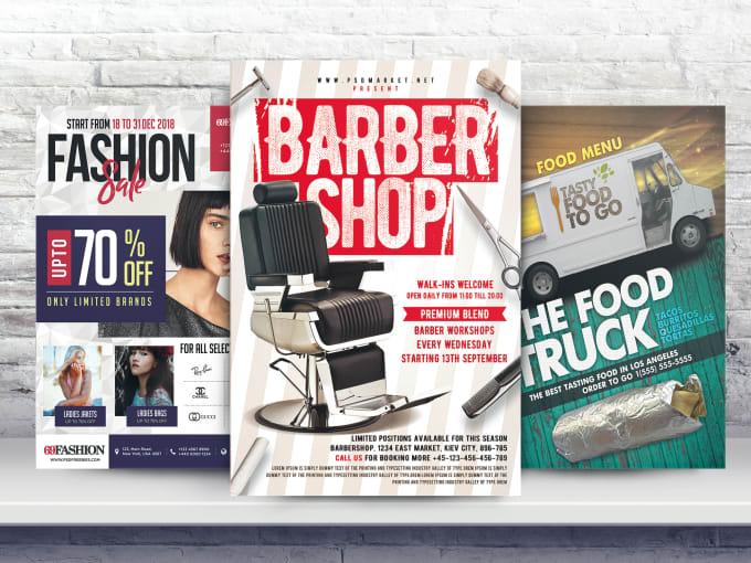  I will design the perfect flyer or brochure for your business