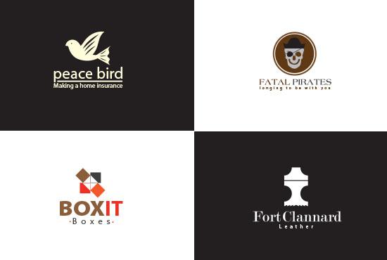 I will do minimalist modern and business logo design
