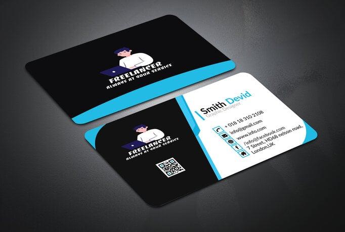 I will make for you professional or personal minimalist business card.
