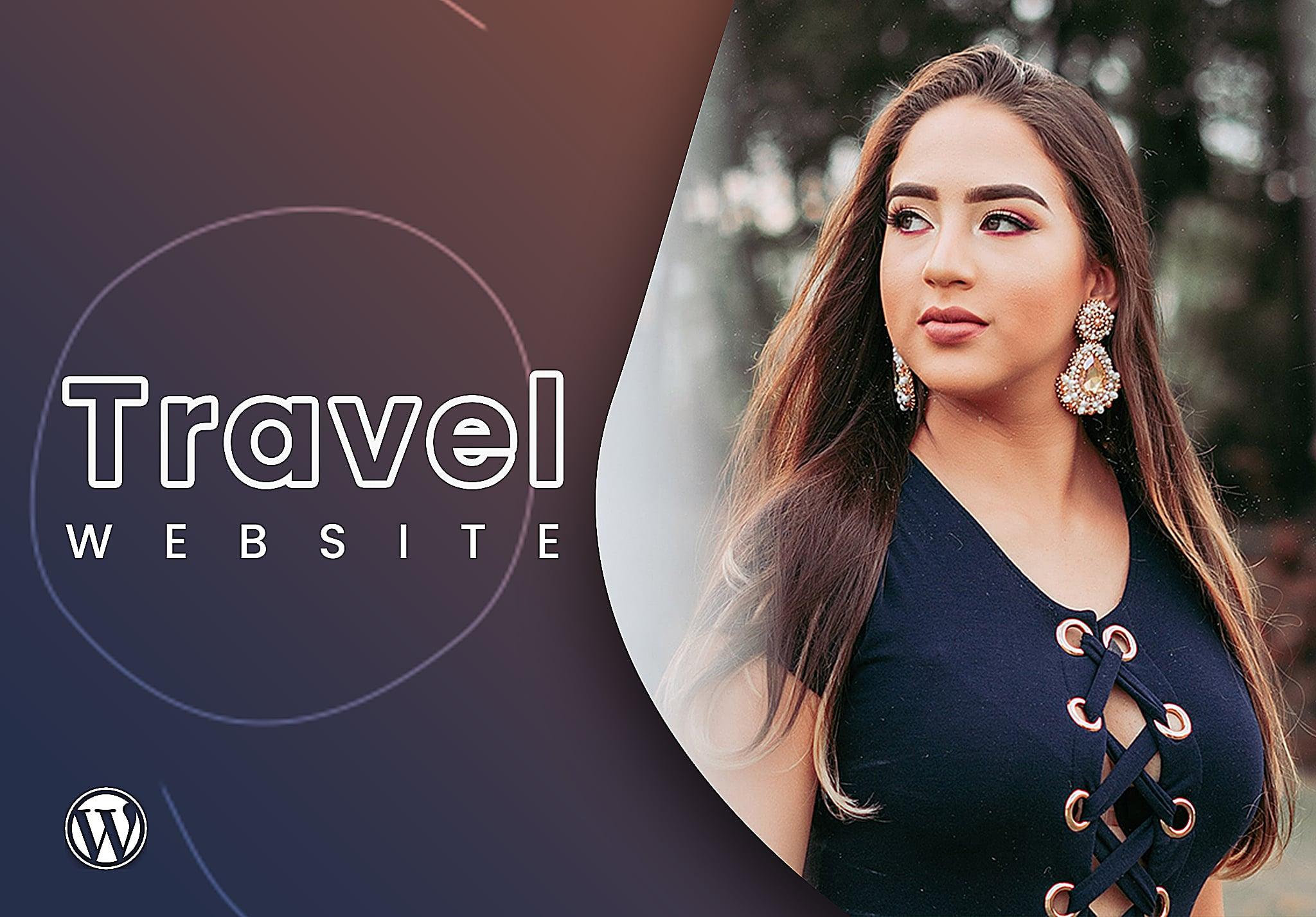 Travel Website Design & Develop using WordPress