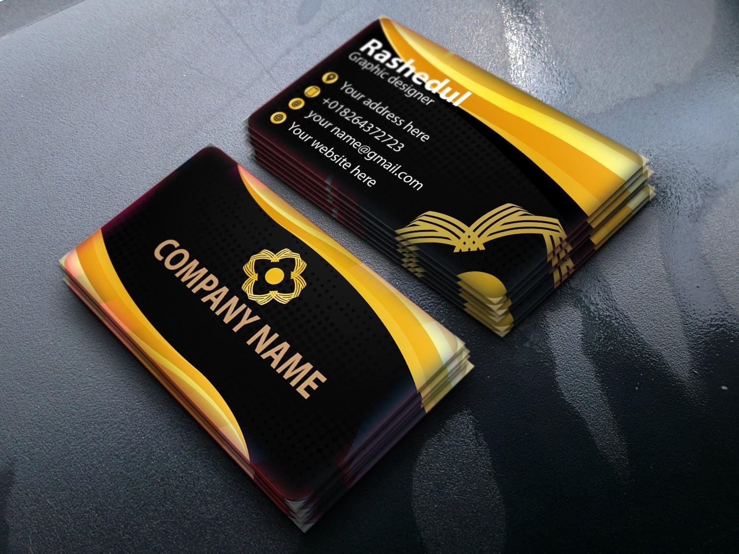 I will design Minimalist , standard or Luxury Business card for you 