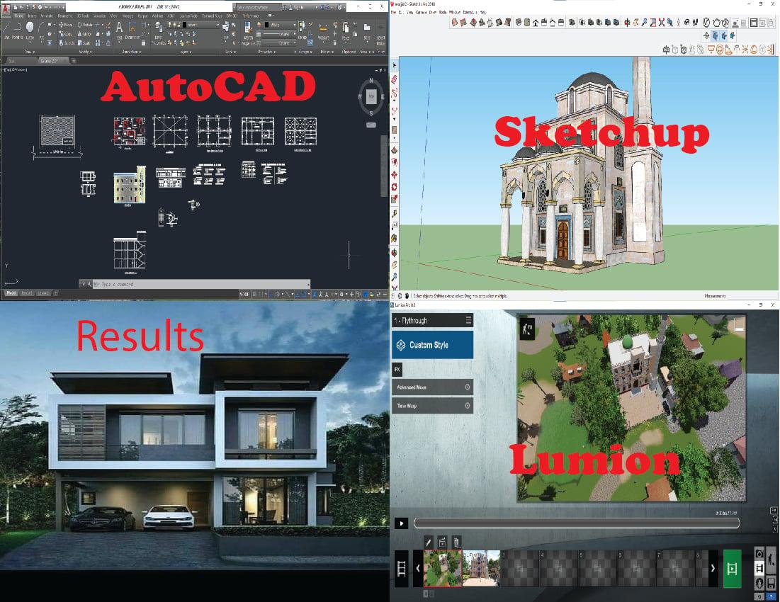 I will design Interior, Exterior and Landscape rendering for you 