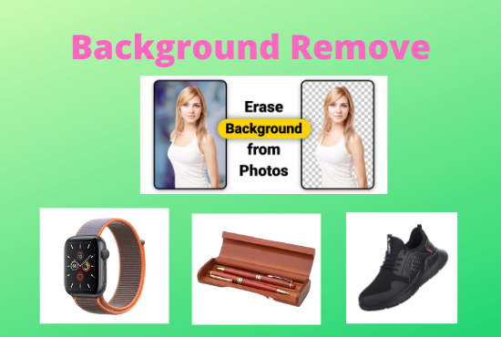 I will remove or change Background of 5 image