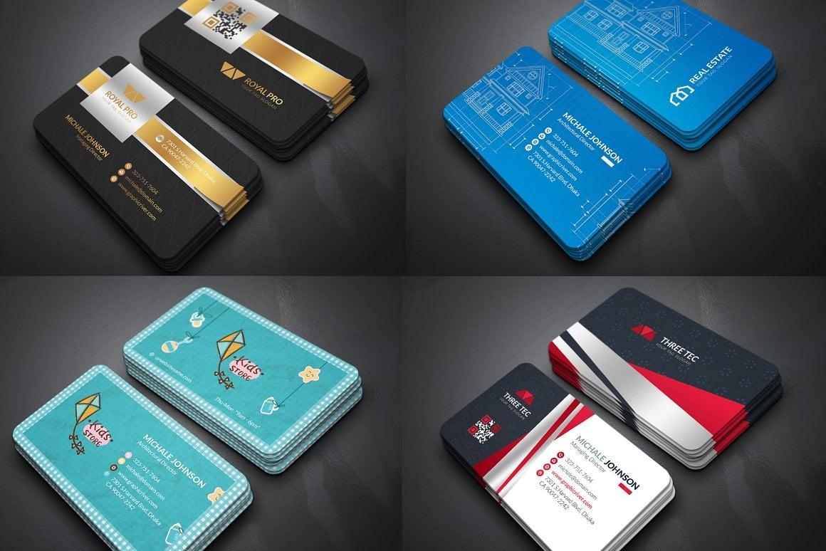 I will give you 450 template business card