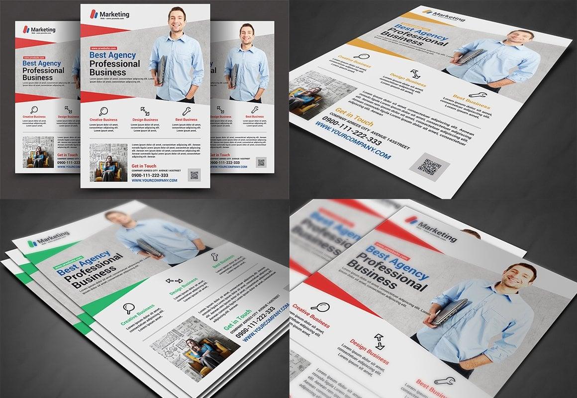 I will give you 150 template Flyers