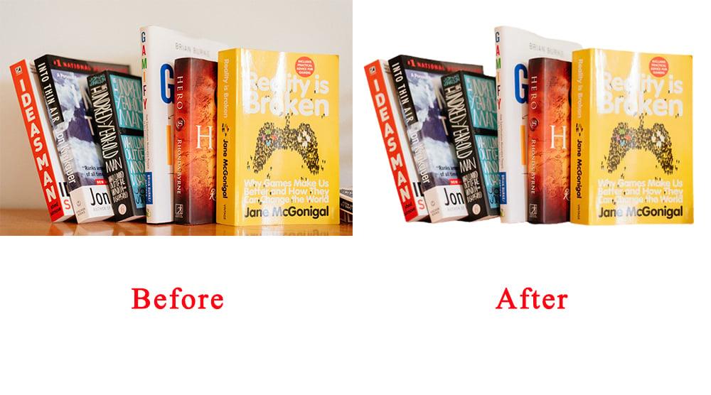 I will do background remove 100 images in Photoshop