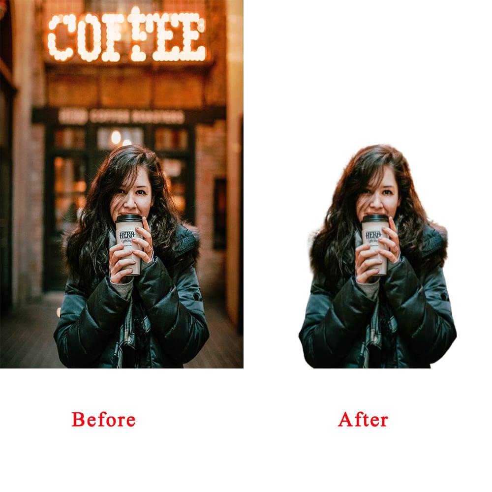 I will remove background, clipping path, color correction of photos