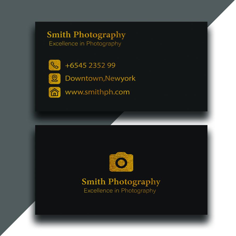 I will do creative & premium, luxury business card design for you in 12 hours.