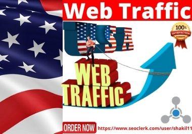 I will drive `1000 targeted real web traffic