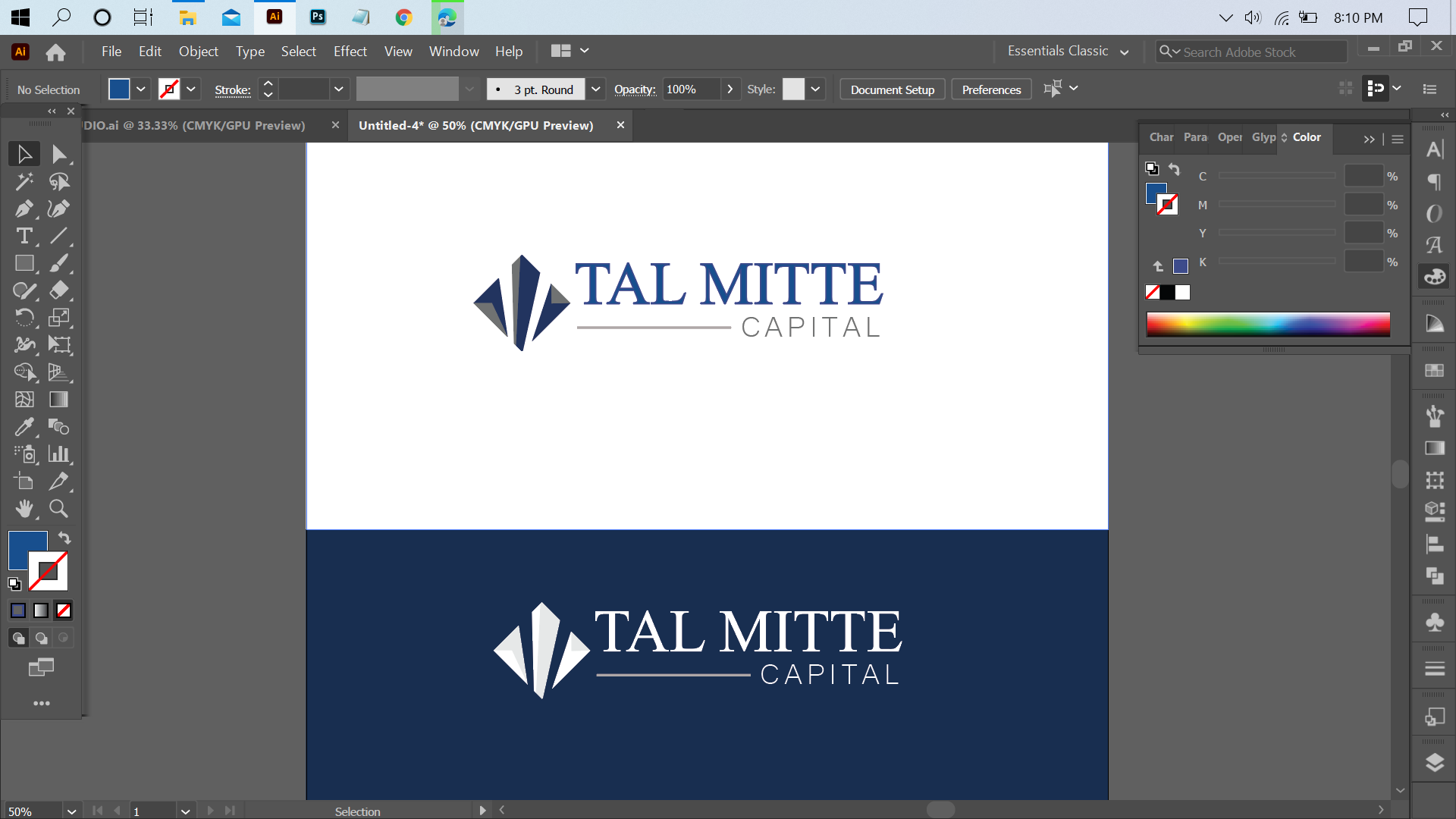 I will design a creative logo for you instantly