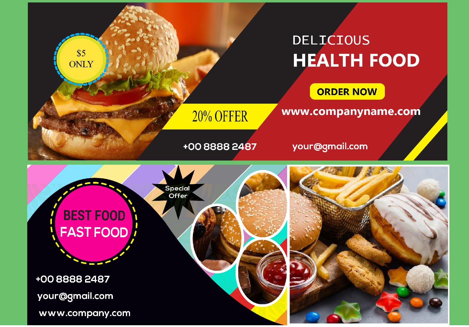 I will design attractive facebook cover photo and banner design