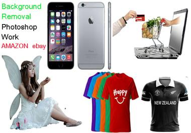 I will remove background 5 of your photos professionally 