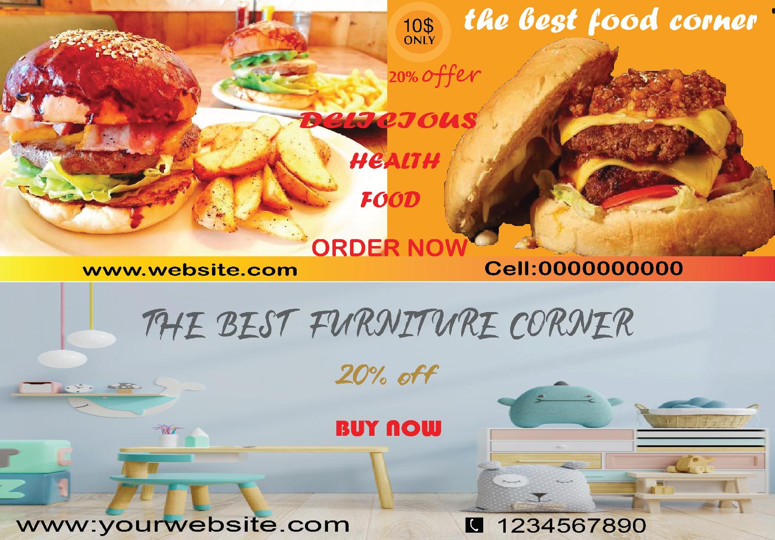 I will design an attractive Facebook cover photo and banner design for social media