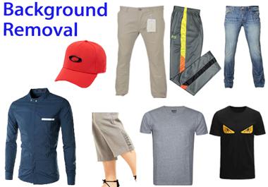 I will background remove of five images