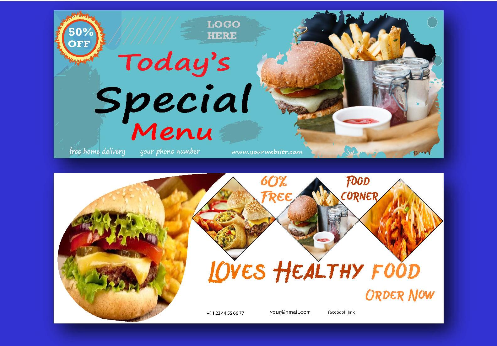 I will 1 Creative and Unique Social media or facebook cover design