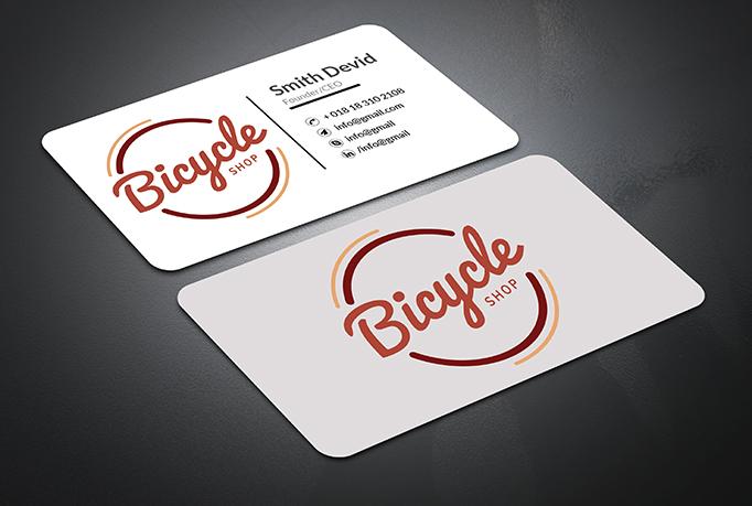 I Will do professional minimalist busineess card design