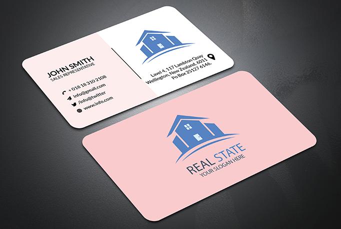 I Will do Professional Creative Minimalist Business Card Design