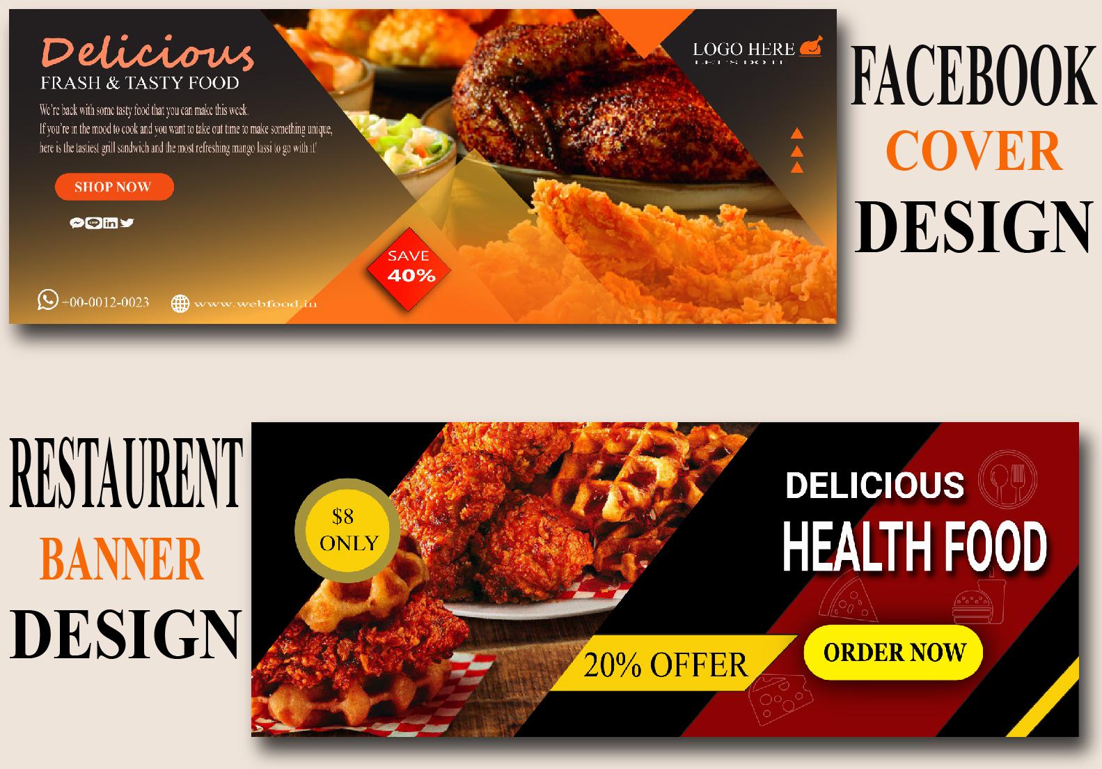 I Will design your Facebook cover or social media Ads