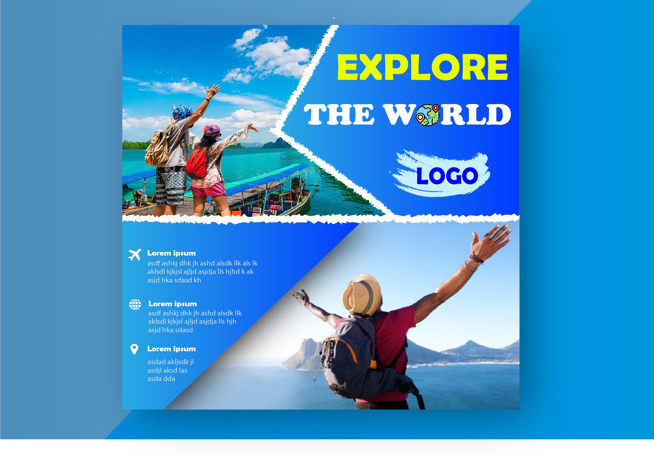 I will create attractive social media posts design.