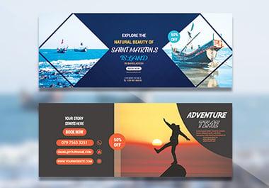 I will design professional Facebook cover or photo banner