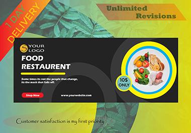 I will create perfect and an attractive facebook cover