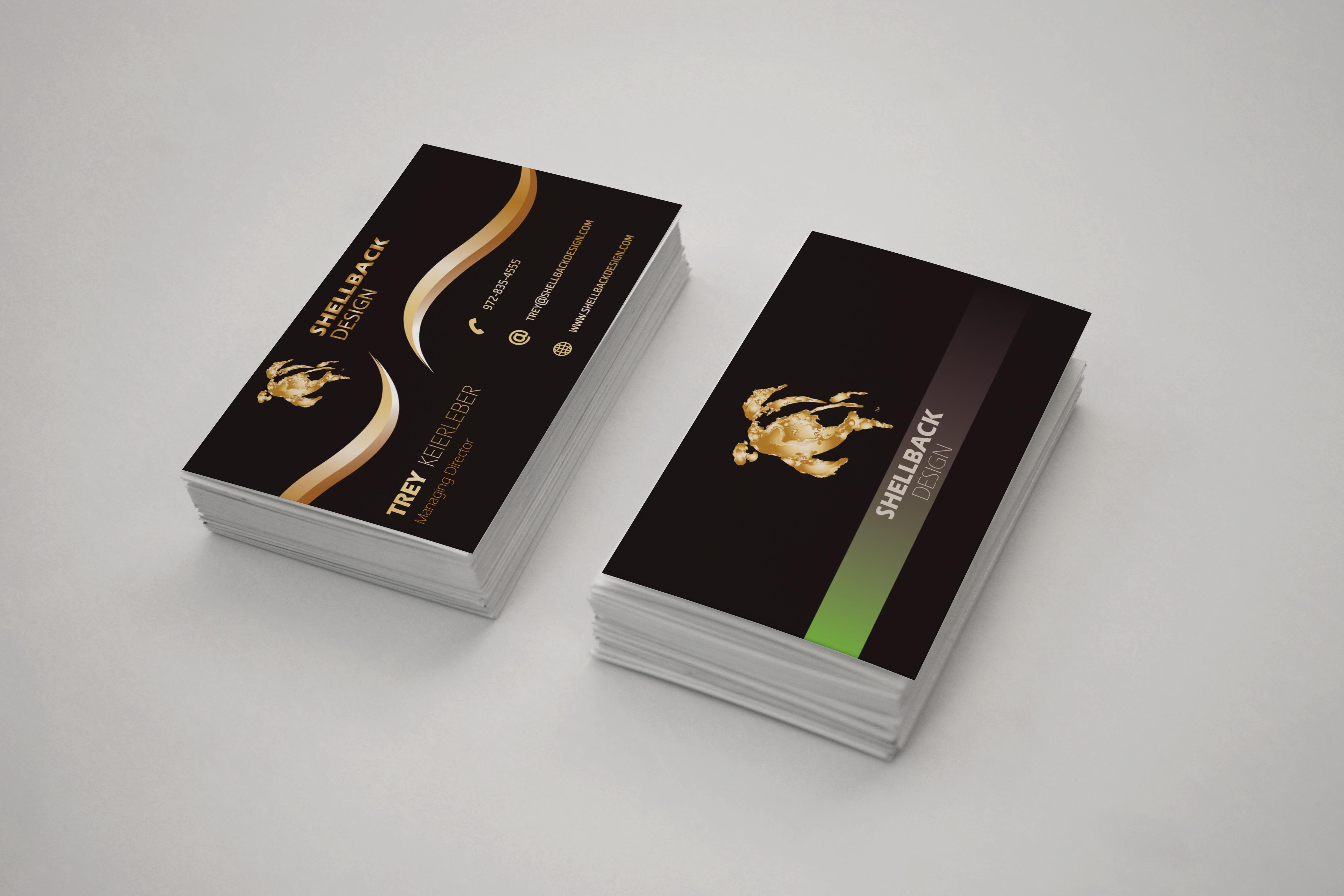 I will design a luxury modern creative and unique business card