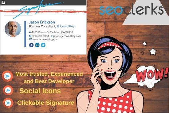 Get your very own Email Signature