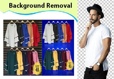 I will do background remove from your photo.