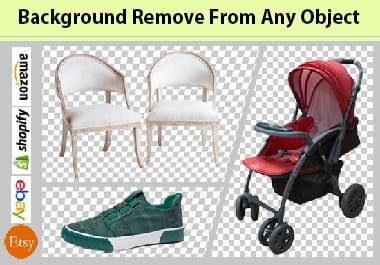 I will do background remove from your photo.