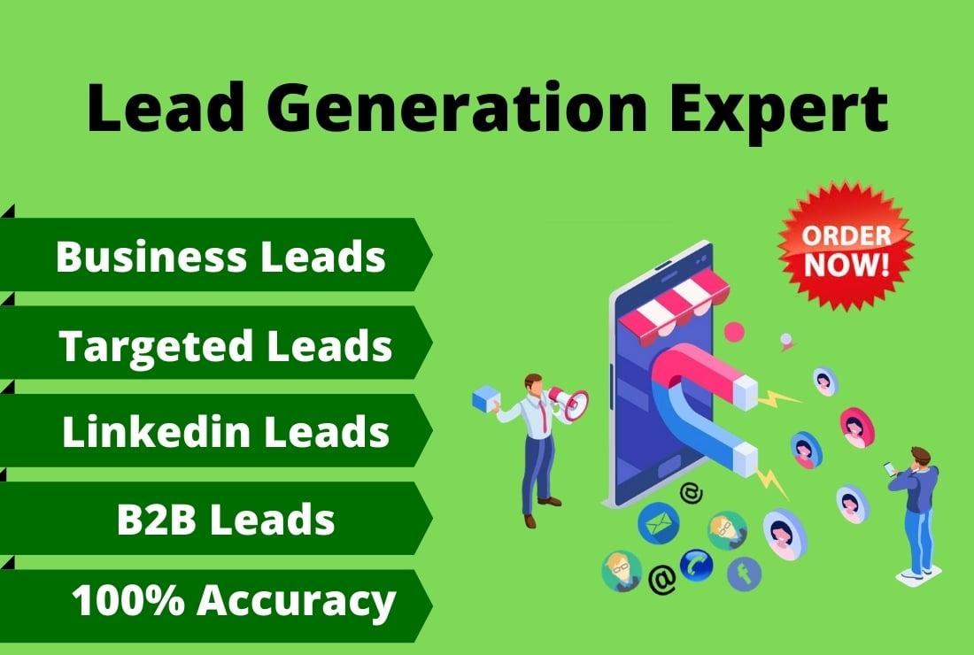 I will collect 2K targeted and niche based business leads