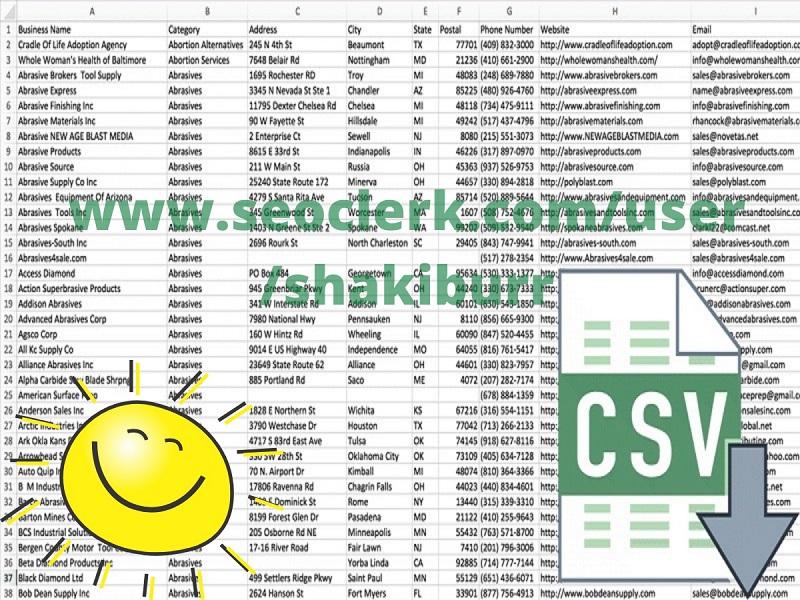 I will provide 200 b2b lead generation