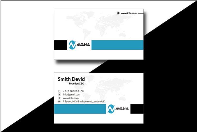 I will do Professional Minimalist Luxury Business Card