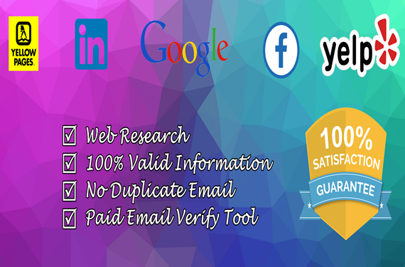 I will provide you valid Email list