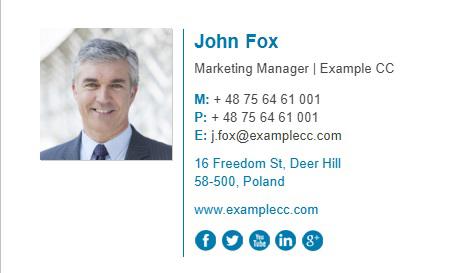 I will design clickable email signature with HTML