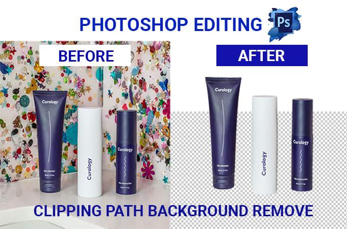 I will do background removal clipping path