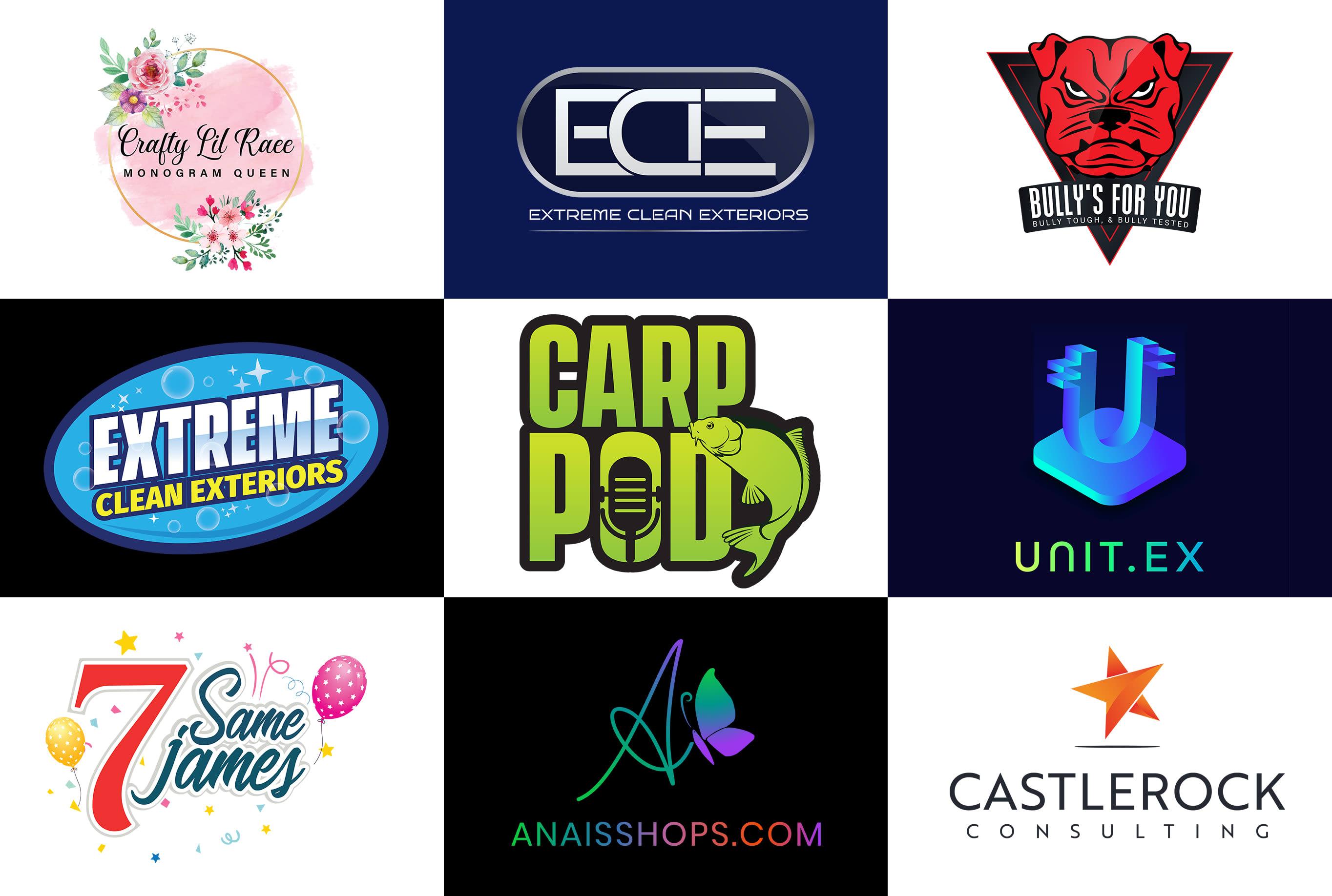 I will Design Minimalist logo, Business logo for Brand